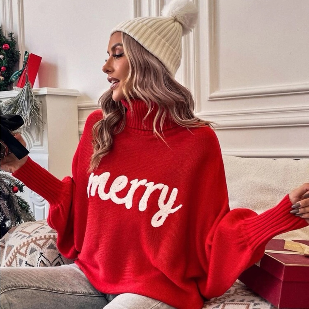 Christmas Turtleneck Sweater π - Picture 2 of 6